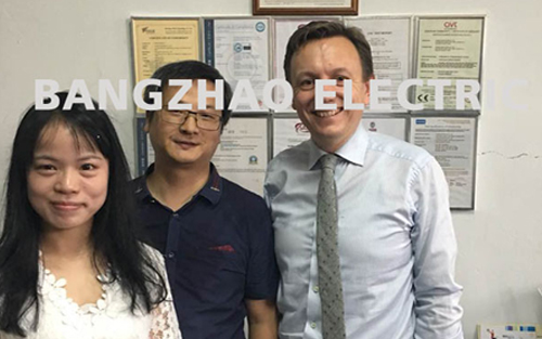 Welcome Denmark client to visit and exchange