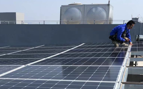 邦照電氣的“陽光屋頂”